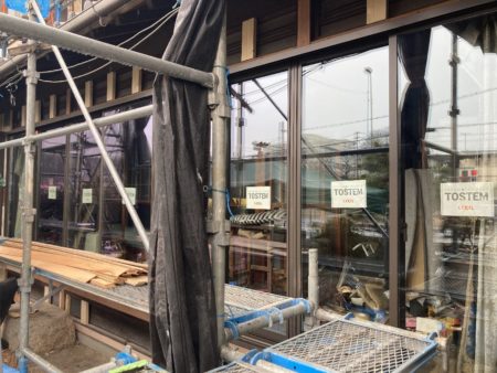 窓の取替え工事②