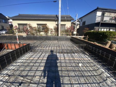 我が家の配筋