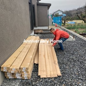 中庭がこれから・・・！