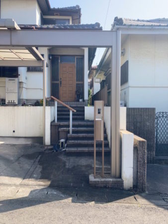 東海市で門柱交換