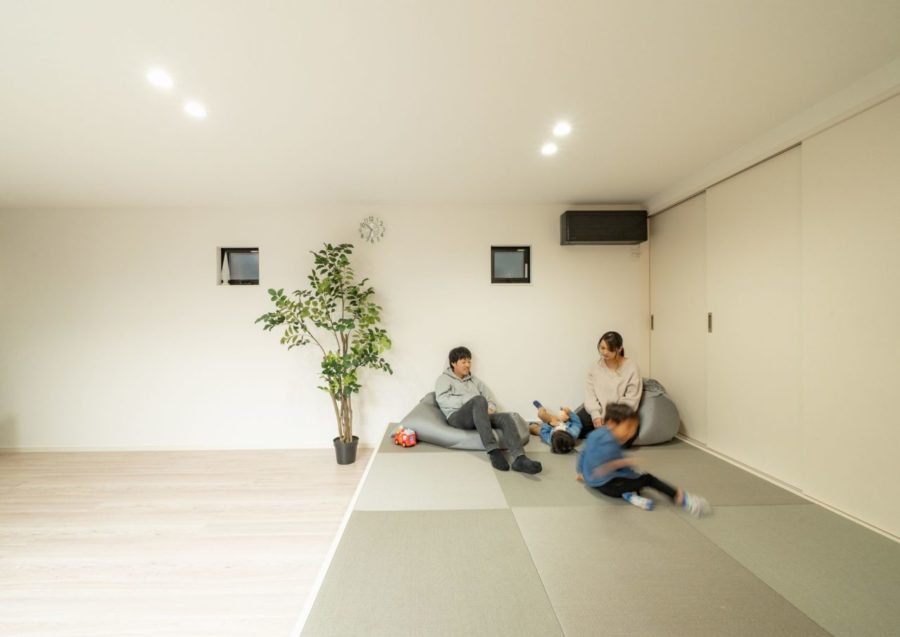 家族が自然体で暮らせる家