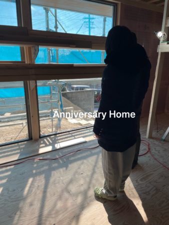 現場で日当たりチェック